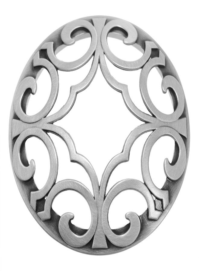 FINBe Candle Cover Toppers for Large Jar Candles, Silver Aluminum Alloy, 1PCS - Image 1